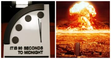 У 2026 році Годинник Судного дня переведено на 85 секунд до опівночі, демонструючи рекордний рівень глобальних ризиків. Основні причини &mdash; геополітична напруга, війни, ядерна загроза та розвиток штучного інтелекту. Стаття детально аналізує історію годинника, причини останнього оновлення та можливі шляхи зменшення ризиків для людства.