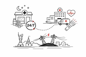 Цілодобові лікарні та аптеки Києва під час блекаутів: адреси, контакти, екстрена допомога, інсулін, рецепти та офіційні ресурси КМДА і МОЗ.