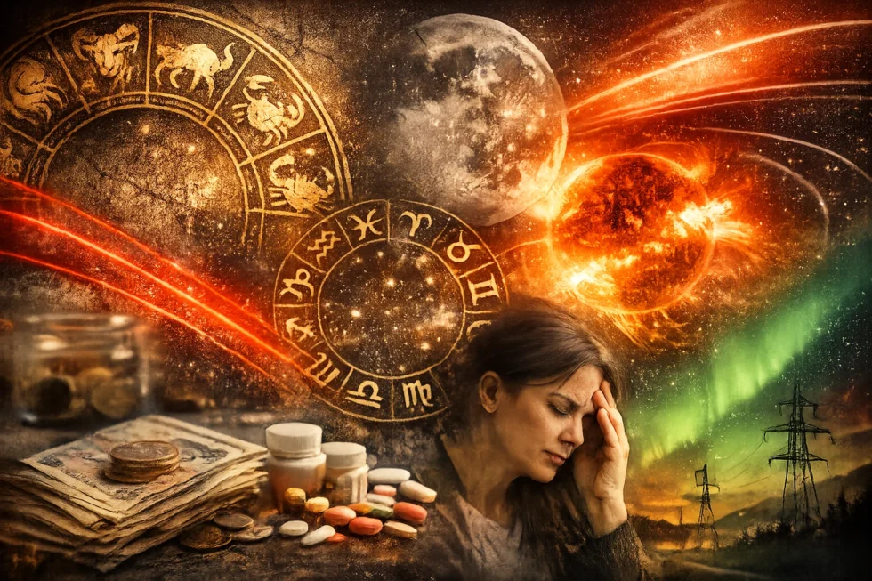 Гороскоп і магнітні бурі у січні 2026 для всіх знаків зодіаку: як вплинуть на здоровʼя і гроші