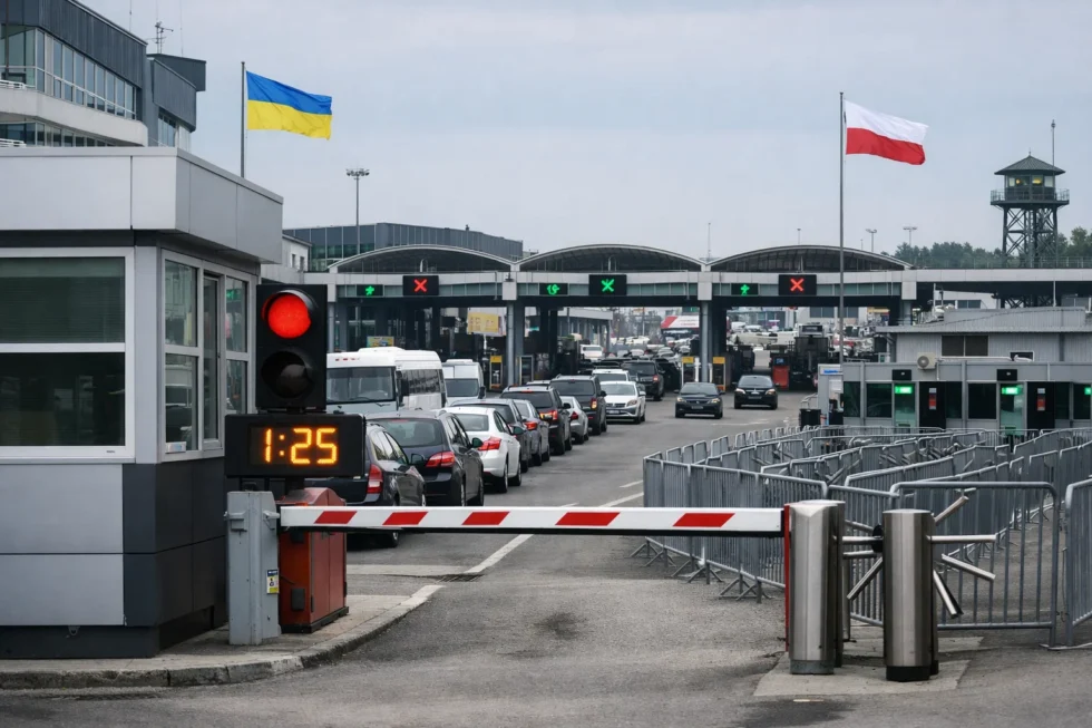 Main headline in English: How to Cross Ukraine–Poland Border at Shehyni in 2026.