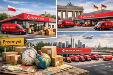 Nova Post 2026: адреси в Перемишлі, Берліні і Франкфурті, тарифи і строки доставки посилок та документів в Україні.