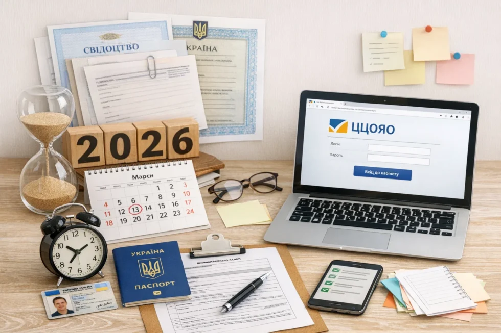 НМТ-2026 в Україні: реєстрація з 5 березня до 2 квітня, які документи потрібні, як уникнути відмови, кабінет УЦОЯО, строки та повна інструкція вступнику