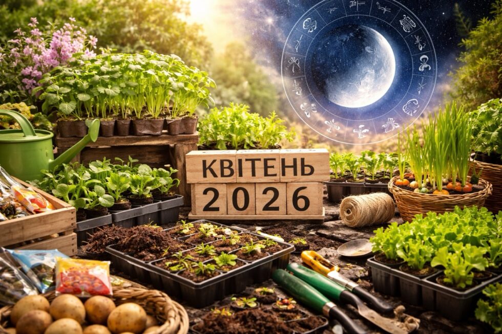 Фази місяця квітень 2026 року: як впливає місячний календар на посівний календар, коли садити в Україні, Київ і регіони, як правильно сіяти насіння для врожаю