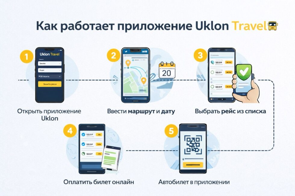 Uklon Travel як працює у 2026 році: як купити квиток онлайн автобус Україна, порівняти маршрути, ціни та перевізників в одному додатку, як користуватись сервісом і що змінюється на ринку перевезень
