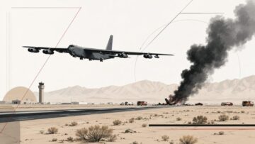 15 червня 2026 року B-52 розбився після зльоту з авіабази Edwards у Каліфорнії: що відомо про аварію, екіпаж, закритий аеродром, дим над базою та реакцію служб.