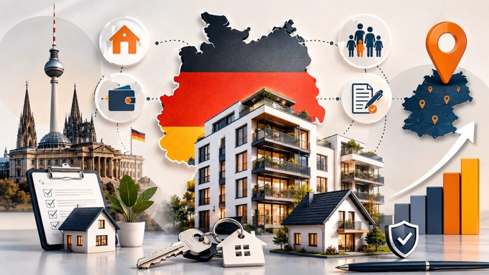 Скільки Jobcenter платить за квартиру у Берліні, Мюнхені, Франкфурті та Гамбурзі у 2026 році? Норми площі, ліміти оренди, Grundsicherung, опалення та доплати.