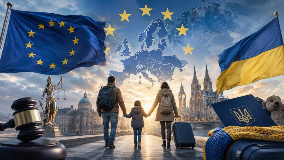 ЄС готує продовження тимчасового захисту українців до 4 березня 2028 року, а Німеччина має адаптувати §24 AufenthG: що зміниться для чинних отримувачів, нових заявників і документів.