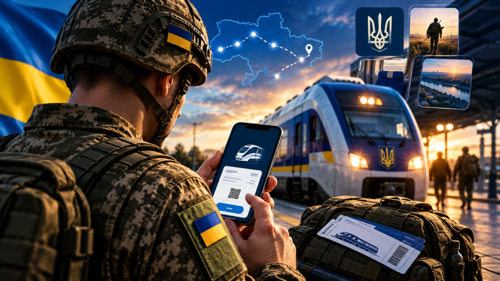 Як військовому знайти квиток через «Армію+»: спецрезерв Укрзалізниці, покрокова покупка, PDF-квиток, спецзамовлення, документи та пільги УБД на проїзд.