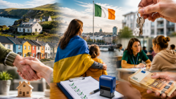 Ірландія змінює підтримку українців: житло згортатимуть до 2027 року, ARP знизять до &euro;400, новоприбулим дають 30 днів розміщення, а уряд готує новий Stamp 4.