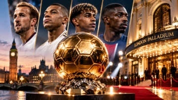 &laquo;Золотий м&rsquo;яч&raquo;-2026 вручать 26 жовтня у London Palladium у Лондоні. Повний список 30 номінантів, статистика Кейна, Мбаппе, Ямаля, Дембеле, правила голосування, а також інші нагороди премії 2026 року.
