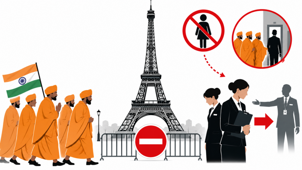 Eiffel Tower (Ейфелева вежа)знову відкрита після страйку через візит BAPS: працівниць відсторонили від робочих місць на прохання делегації. Що сталося 5–8 вересня в Парижі та що заявили працівники, SETE і BAPS теж.