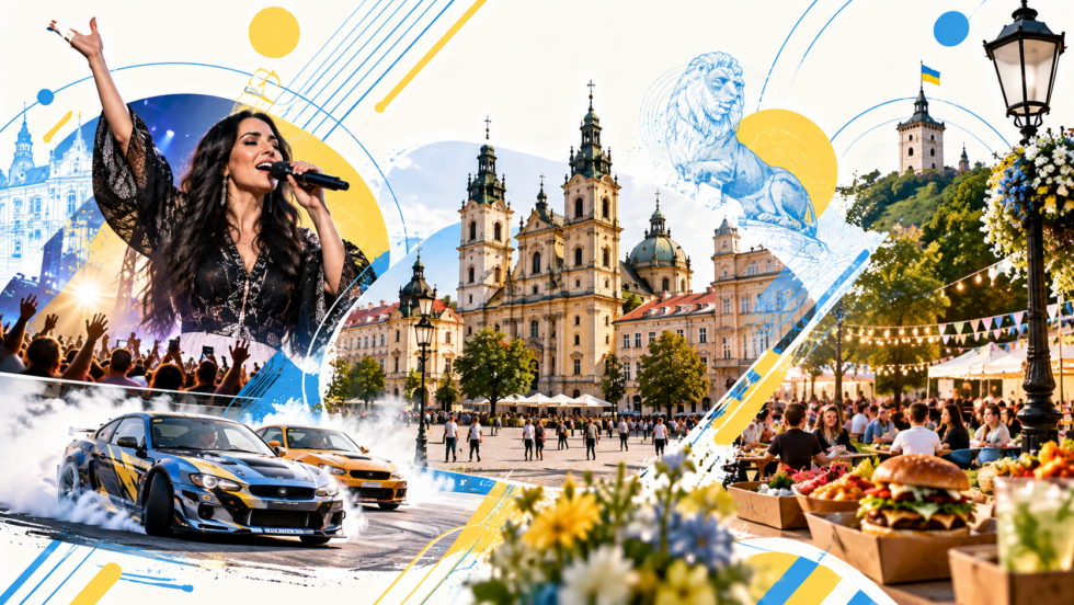 Львів на вихідних 5–6 вересня 2026: концерт Джамали на !FESTrepublic, чемпіонат з дрифтингу, éllia, FREEDOM FEST і стрітфуд у парку — з адресами, цінами та правилами безпеки.